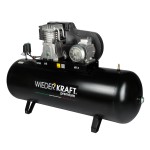 Масляный поршневой компрессор с ременным приводом 798 л/мин, 11 бар, 380В/5,5 кВт, 500 л WDK-95079