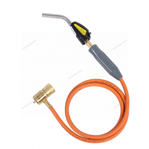 Горелка со шлангом и пьезоподжигом  NORDBERG NFT5