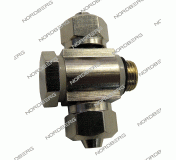 NORDBERG ЗАПЧАСТЬ ШМС ПЕРЕХОДНИК CT-Y-0100009 (6000010) Ф6 цилиндра рабочего стола