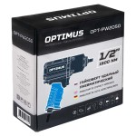 Гайковерт пневматический ударный, привод 1/2, 1600 Нм OPT-PW2050