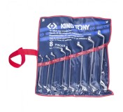 Набор накидных ключей, 6-23 мм, 8 предметов KING TONY 1708MR