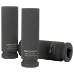 Набор ударных головок тонкостенных 1/2, 17, 19, 21 мм OPT-40303