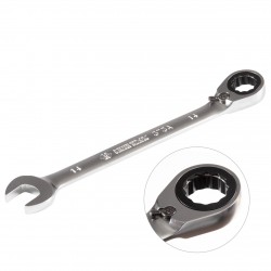 Ключ трещоточный комбинированный с реверсом 14 мм KING TONY 373A14M