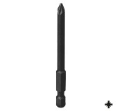 Вставка (бита) торцевая 1/4, Pozidriv, PZ1, 70 мм, для шуруповерта KING TONY 717001Z