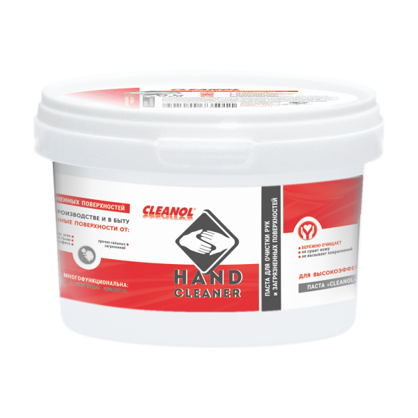 Паста для очистки рук "Cleanol", банка 550 мл. 550/0201