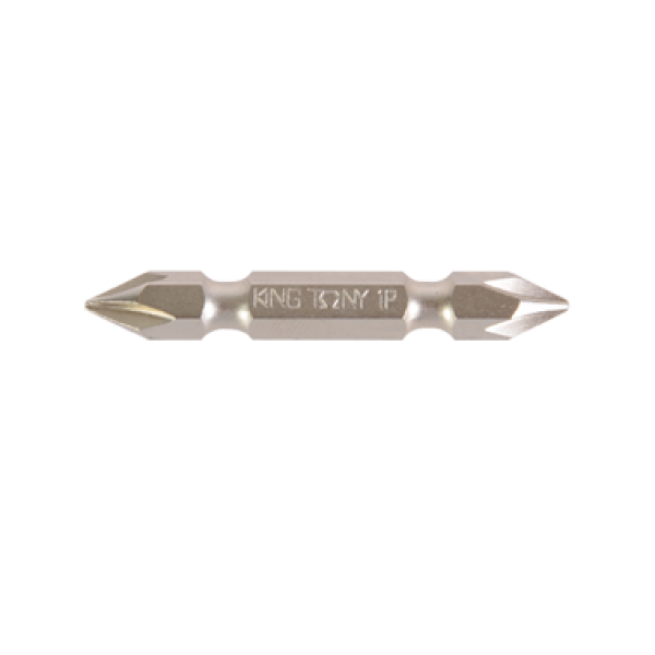 Насадка (бита)  Phillips двухсторонняя 1/4 L=100мм PH1 KING TONY 151001P