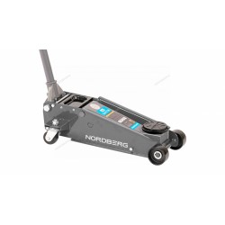 Домкрат подкатной 3 т с резиновой насадкой, быстрый подъем NORDBERG N32030G