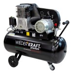 Масляный поршневой компрессор с ременным приводом: 541 л/мин, 10 бар; 380В/3.0 кВт, 100 л WDK-91054