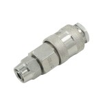 Соединение быстросъемное пневматическое с обжимным креплением под шланг 10 мм OPT-730SPA