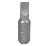 Вставка (бита) торцевая 1/4, Slotted, 5х0,8 мм, 25 мм KING TONY 102505S1