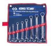 Набор накидных ключей, 6-22 мм 8 предметов KING TONY 1C08MR