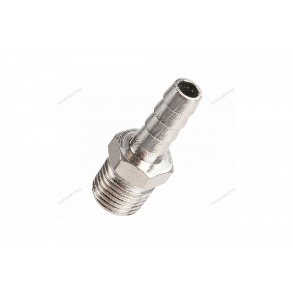 Переходник M1/4" - елочка диам. 8 мм NPSM208