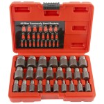 Набор экстракторов для сломанного крепежа WDK-214035