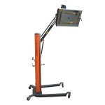 Мобильная ИК сушка на пантографической стойке WDK-4CM