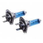 Автолампа H7 (55) PX26d BLUE WHITE 4300K (бокс, 2шт) 12V MEGAPOWER /1/10 M-37033030