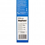 Пленка тонировочная Super Dark Black  5,9% (блокировка УФ-95% ИК-13%) 75х300см MEGAPOWER /1/50 M-BK-052