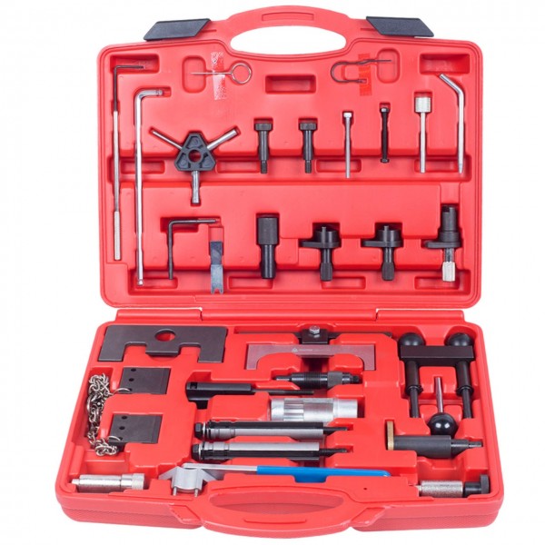 Набор фиксаторов распредвала / коленвала, VAG , кейс, 34 предмета МАСТАК 103-21108C