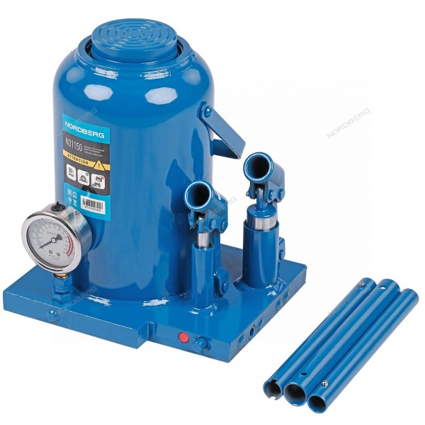 Домкрат бутылочный двухплунжерный, 50 т NORDBERG N31150 01-00001444