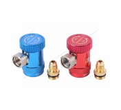 Комплект муфт быстросъемных R134a низкого и высокого давления NORDBERG NFA7L