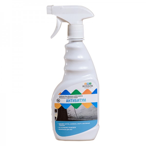 Очиститель битумных пятен серия V" Rossvik "Антибитум" 500мл 090228-tr