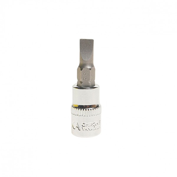 Насадка  1/4" DR шлиц 5.5мм ЭВРИКА 1/240 ER-93002