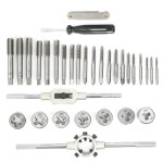 Набор метчиков и плашек 32 предмета Car-Tool CT-W032
