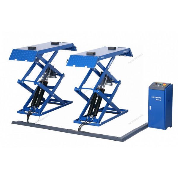 Подъемник ножничный низкопрофильный 4 т, 380 В NORDBERG N631L-4B_380