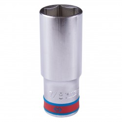 Головка торцевая глубокая шестигранная 1/2, 7/8, дюймовая KING TONY 423528S