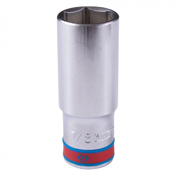 Головка торцевая глубокая шестигранная 1/2, 7/8, дюймовая KING TONY 423528S