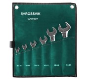 WST0827 Набор ключей рожковых ROSSVIK 8-27мм, 6шт