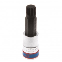 Насадка (бита) торцевая 1/2, Spline, M14, L = 80 мм KING TONY 403614