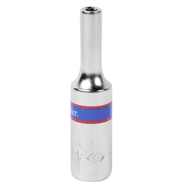 Головка торцевая TORX Е-стандарт 1/4, E4, L = 50 мм KING TONY 227504M