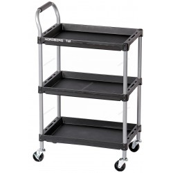 Тележка инструментальная, 3 пластиковые полки NORDBERG T12