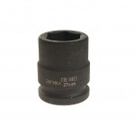 Головка торцевая 27мм 3/4" 6-гранная ударная L=50мм ЭВРИКА   1/48 ER-95915