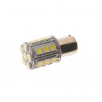 Автолампа P21W (BA15s) 24 SMD 5050 WHITE 480лм  24V MEGAPOWER /10 /100 M-56282W-24