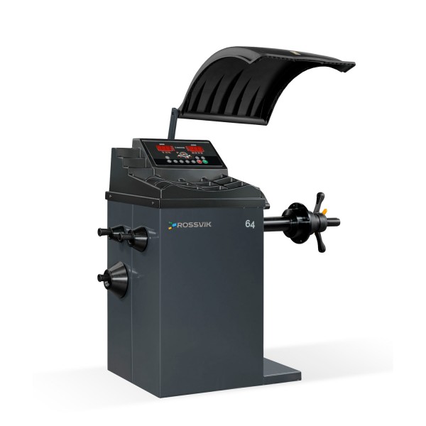 Станок балансировочный ROSSVIK VT-64, 220В, RAL7016 СЕРЫЙ VT-64_7016