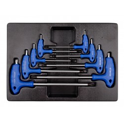 Набор L-образных ключей TORX, ложемент  KING TONY 9-22308PR