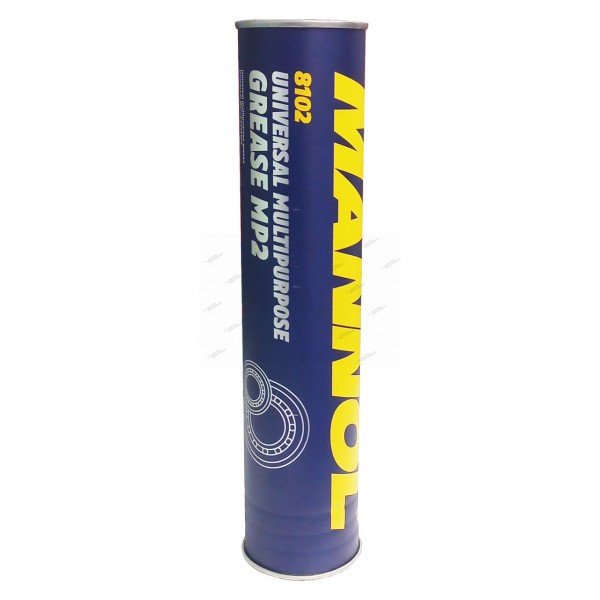8102 MANNOL MP-2 Universal Multipurpose Grease MP2 400 гр. Многоцелевая густая смазка 2104