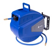 Шланг пневматический 10х15 мм, 15 м, на автоматической катушке, полиуретановый, резьба 1/4 МАСТАК 681-10115HR