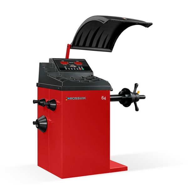 Станок балансировочный ROSSVIK VT-64, 220В, RAL3020 КРАСНЫЙ VT-64_3020