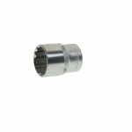 Головка торцевая 24мм 1/2" 12-гранная L=40мм ЭВРИКА  /1/12 ER-91317-12