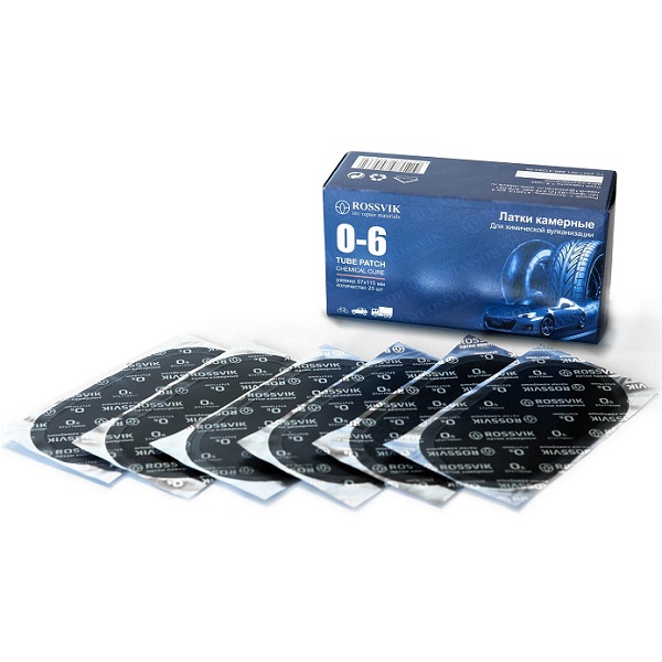 Латки овальные О6 (57х115), 20 шт. коробка O.6.K.20.