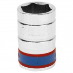 Головка торцевая стандартная шестигранная 1/2, 17 мм KING TONY 433517M