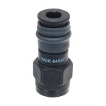 Композитное пневматическое быстроразъёмное соединениес внешней резьбой F 1/2 WDK-840SF