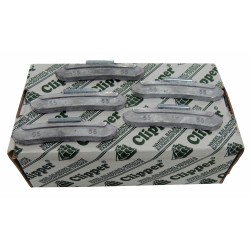 Грузики балансировочные для стальных дисков 55 г, 50 шт. CLIPPER 0255