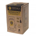 Домкрат гидравлический  бутылочный с клапаном 32т, ремкомплект (выс. подъема 285-465мм) ЭВРИКА /1/2 ER-80302
