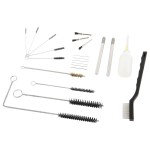 Набор для чистки краскопультов, в комплекте 17 щеточек GS-10