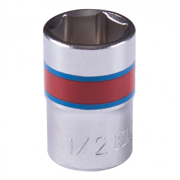 Головка торцевая стандартная шестигранная 3/8, 1/2, дюймовая KING TONY 333516S