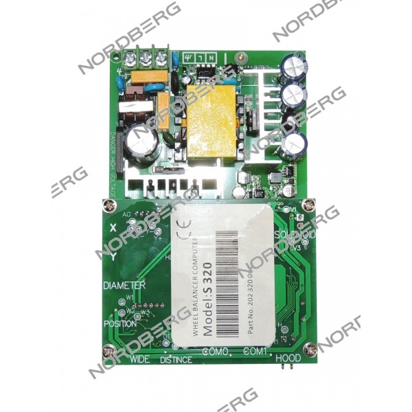 Плата питания+плата управления для 4523N1 (комплект) NORDBERG 4523N1#P+Mboard