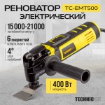 Реноватор электрический TECHNICOM , 400Вт, 220В, 15000-21000 кол/мин, плавный пуск TC-EMT500